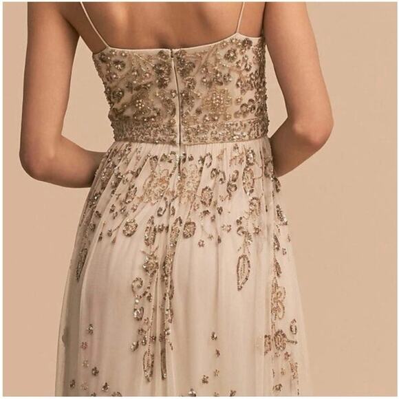 BHLDN Adrianna Spelled Mason Dress Size 0 Retails for $359 - Picture 2 of 9